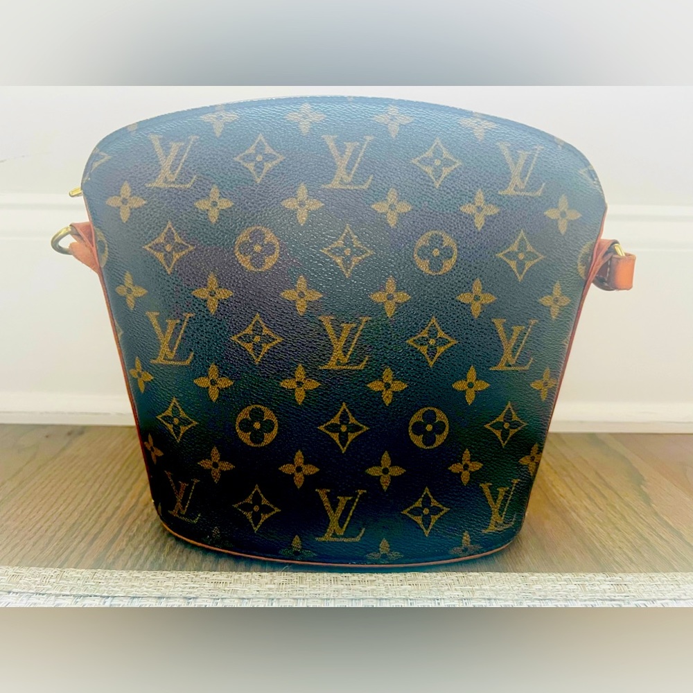 Authentic Louis Vuitton Drouot Monogram Crossbody Bag